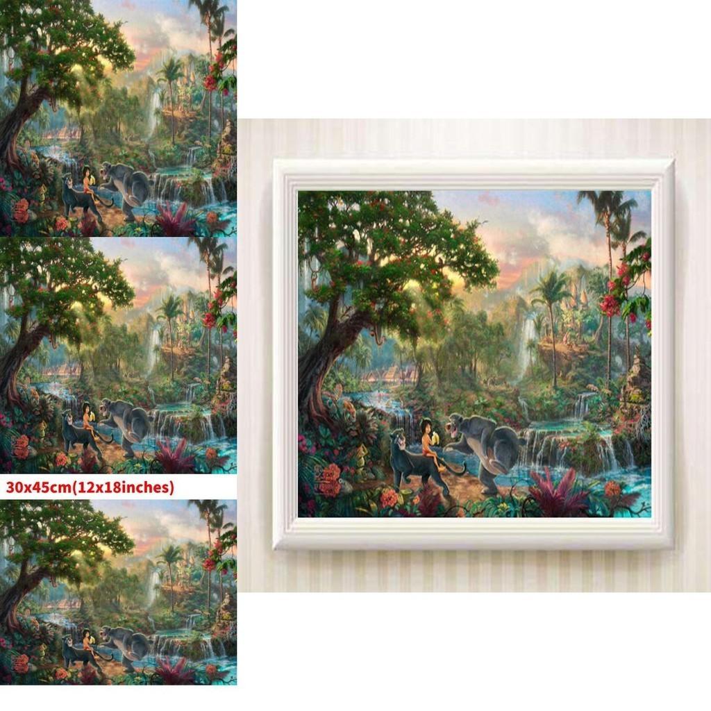 Meerjungfrauenprinzessin Leinwand Wandkunst Für Moderne Märchen Schlafzimmerdeko Cartoon Stil Bunt Gerahmt Sprühmalerei Verschiedene Größen