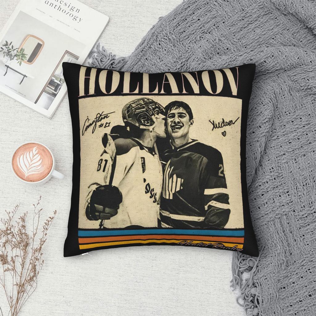 Warmes Schlafzimmer Hudson Williams Connor Storrie Rozanov Beheizte Rivalität Kissenbezüge Merch Kissenbezüge Quadratisch Multi-Größe