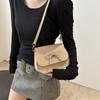 Chic French-inspired Pu Leather Crossbody Bag For Women Stylish Summer 2024 Shoulder Bag With Bowknot