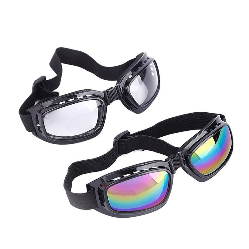 Foldable Anti-Fog Safety Goggles Windproof Dustproof Motorcycle Ski Cycling Off-Road Racing Protective Sports Eyewear