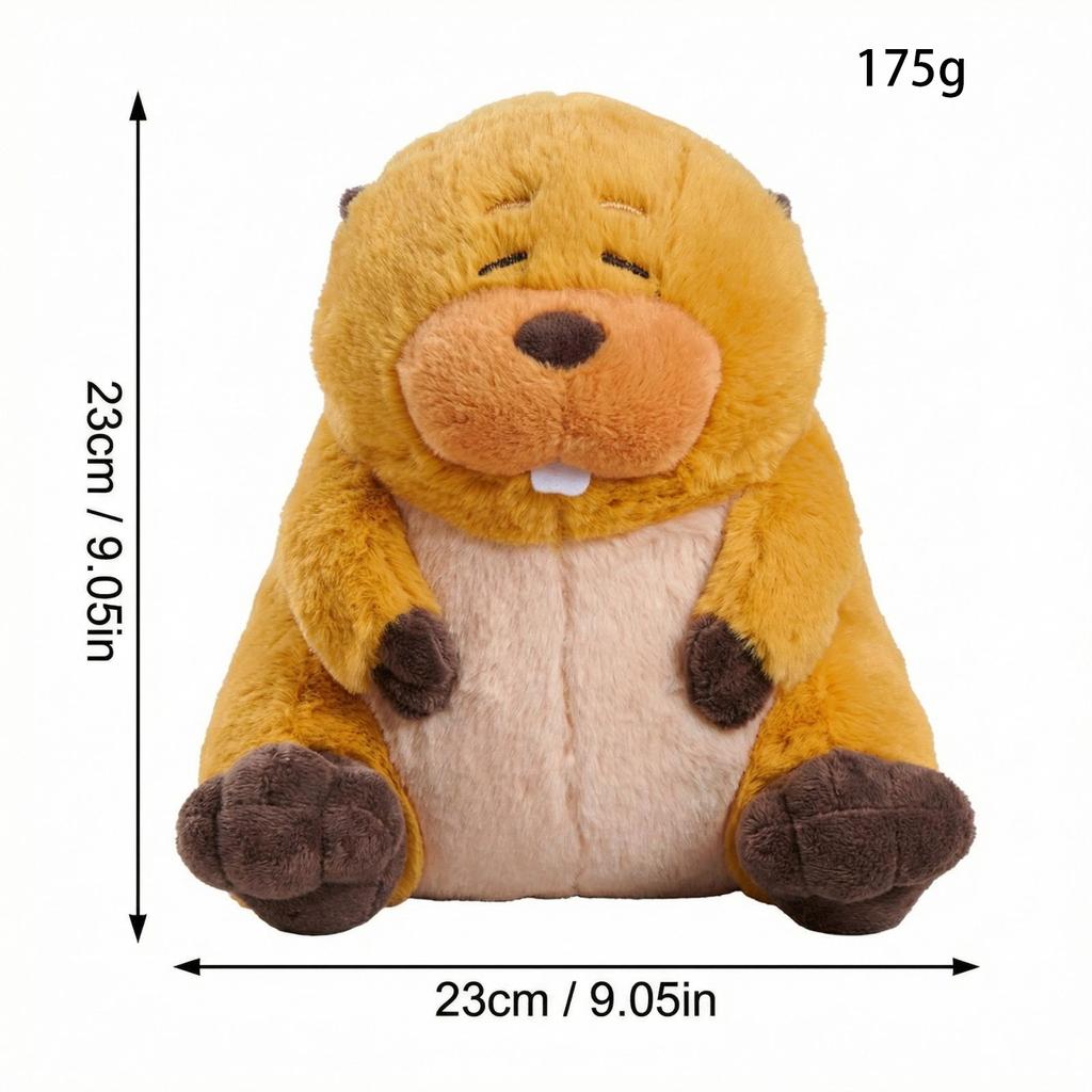 2026 New Hoppers Plush Beaver Transformation Plan Plush Toy Doll Movie Doll Doll In Stock Gift For Him