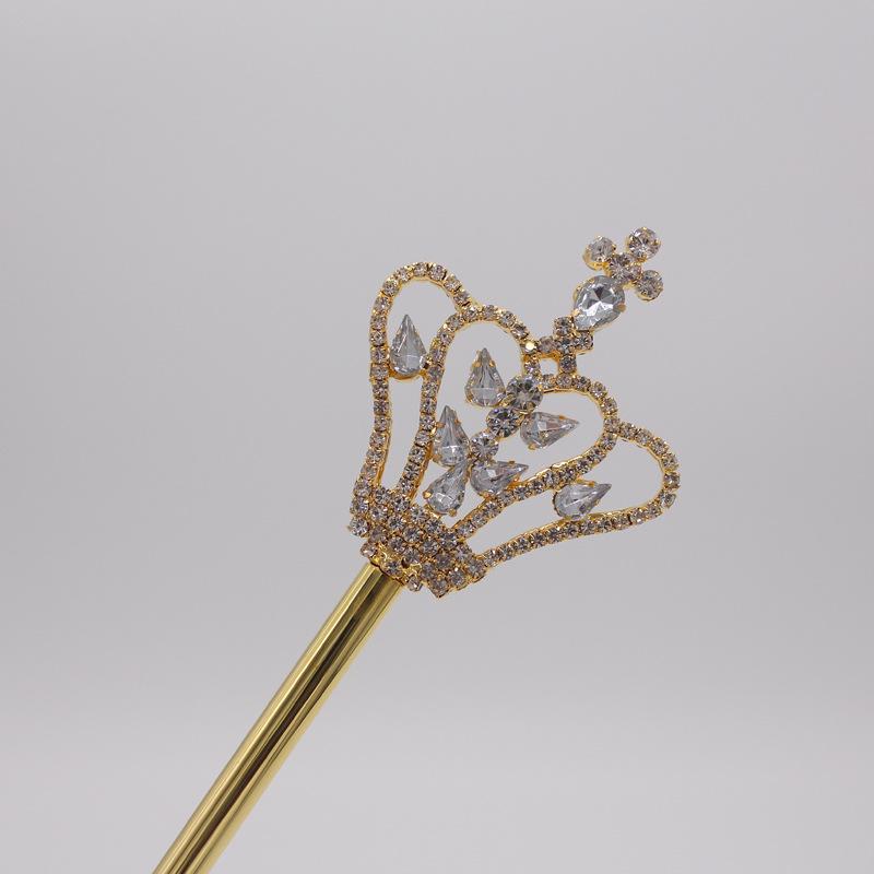 Princess Rhinestone Star Scepter Crown Fairy Wand