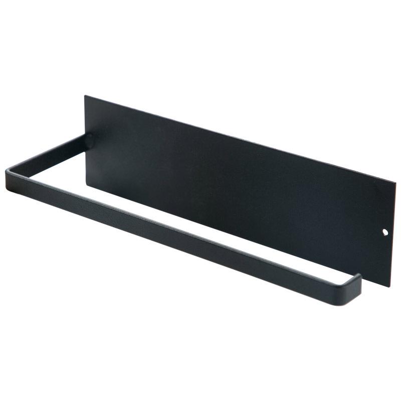 Wrought Iron Wall-Mounted Kitchen Paper Holder & Storage Rack