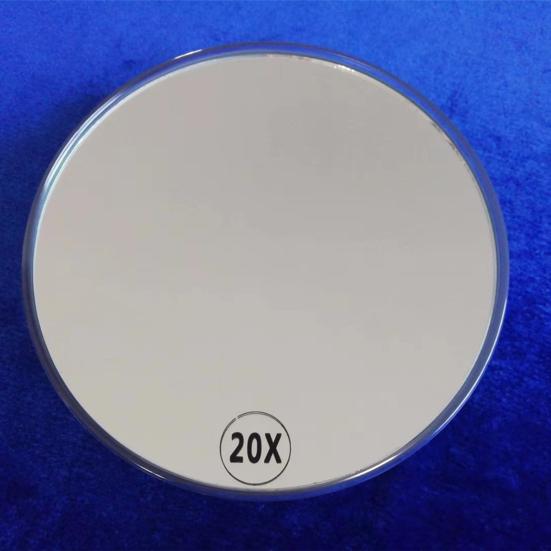 Solid Round Lightweight Magnified Mirror Travel Cosmetic Bathroom Supplies