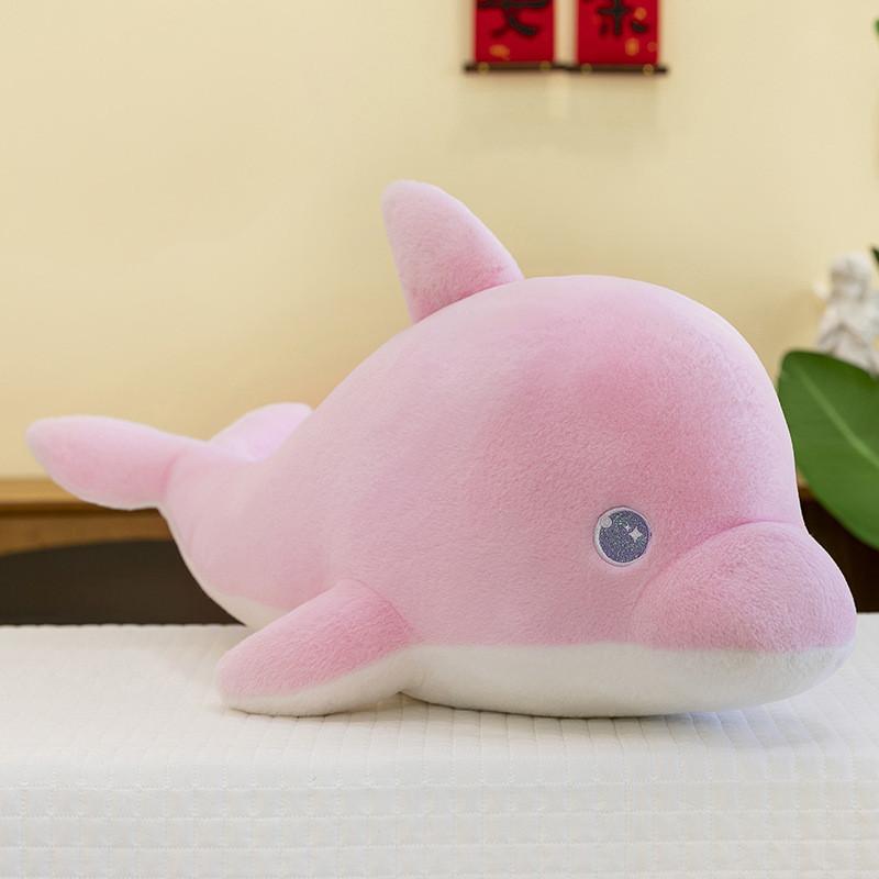 Cartoon Cute Dolphin Plush Toy Children Toy Pillow For Sofa And Room Decoration