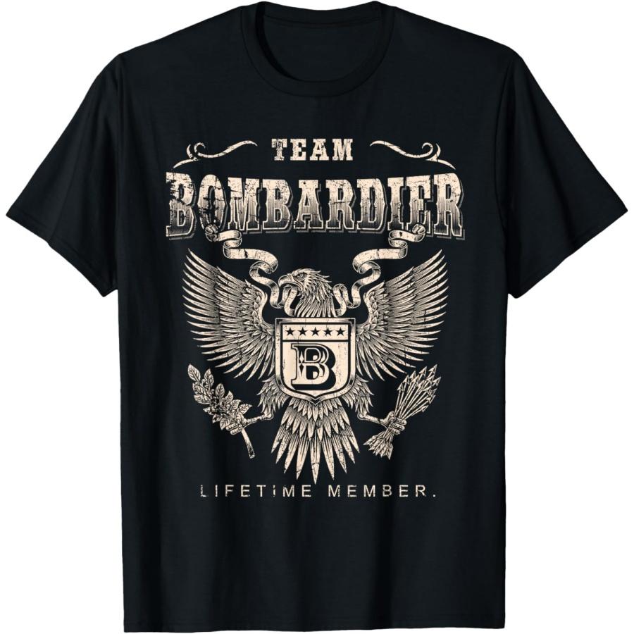 Team Bombardier Lifetime Member - Bombardier Name T-Shirt XXXXXL чёрный
