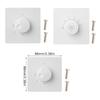  Adjustable Plastic Fan Speed Regulator Wall Switches 3 Power Setting 220V 10A