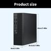 M10 Mini ITX Počítačová skříň Šasi HTPC Hostitelská skříň USB ITX Pouzdro PC Počítačové šasi Stolní box Snadná instalace