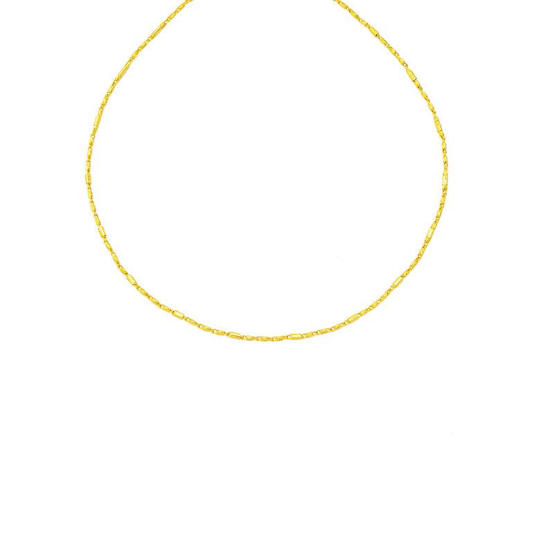 Retro Choker Necklace & Vietnamese Gold Bracelet Set for Women - Durable, Long-lasting Color, Daily Wear Jewelry