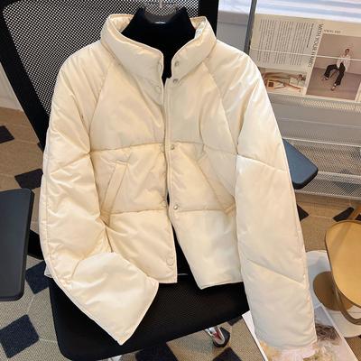 Down Cotton-padded Clothes Women's Small Short Winter New Winter Cotton-padded Clothes Jacket Thickened Loose Cotton-padded Jacket