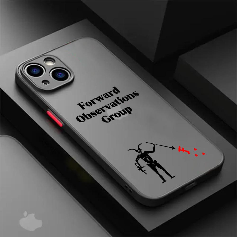 Forward Observations Group Phone Case For iPhone 17 Air 16 e 15 14 13 12 11 Pro Max Plus Mini SE 2020 2022 Clear Back Cover