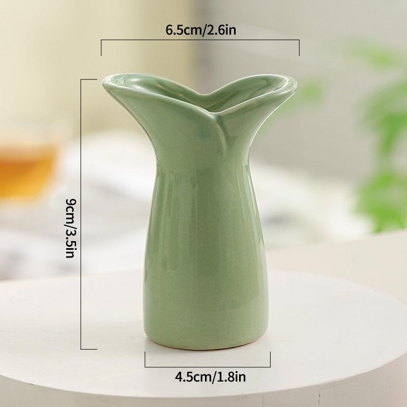 Ins Ceramics Vase Plant Flower Bottle Table Decoration Flower Vase Colorful Vases Wedding Decoration Home Decoration