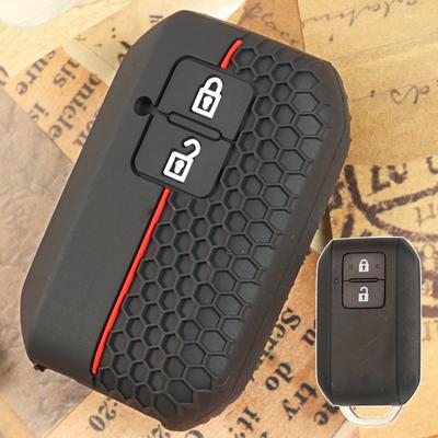 Per Suzuki Swift Ertiga Ignis Jimney XL7 2024 2023 Anello Portachiavi Telecomando in Silicone Custodia Protettiva Copertura Supporto Guscio 2 Pulsanti