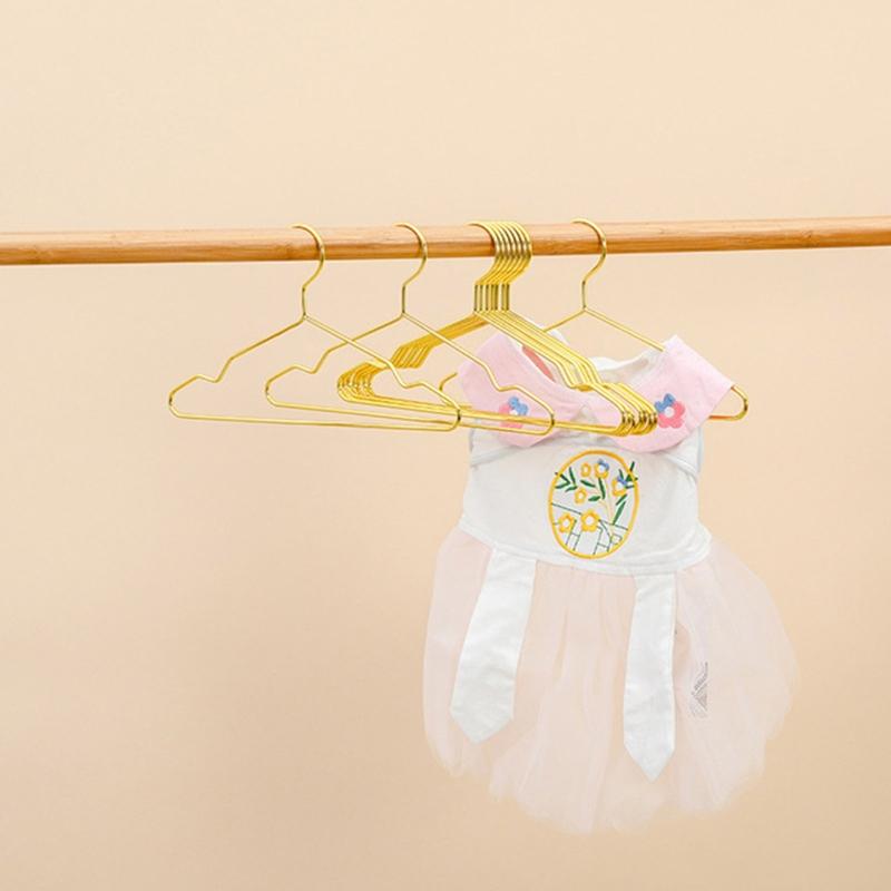 10 Pieces Pet Dog Puppy for Cat Clothes Clothing Rack Hanger Dog Product Accessories Perfect Gifts for Your Loved Pets