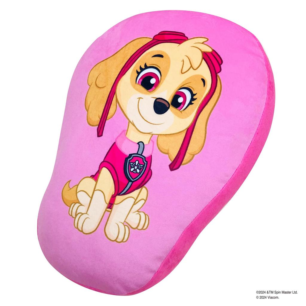 MORIPiLO Paw Patrol Skye Body Pillow Soft and Soft to the Plush Nap Morishita Pillows (Soft Die-Cut Cushion) Touch, Toy, Pillow, Pink, 38x30x10cm,