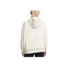 Under Armour Icon Heavyweight Terry Oversized Hoodie Letter Print Loose Fashion College Sweatshirt Women Hoodies Pinnacle-White 1386494-110