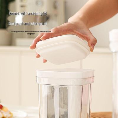 Multifunctional Yogurt Strainer and Cereal Storage Container - Large Capacity Sealed Food Jar