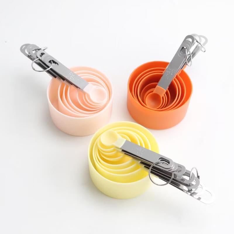 Yicang Stainless Steel Handle Plastic Measuring Cup and Spoon Set