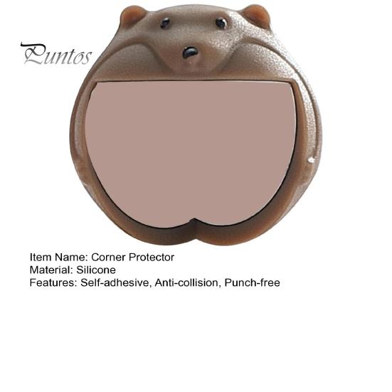 Convenient Anti-collision Soft Furniture Corner Cover Fox Shape Table Corner Protector Household Supplies