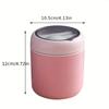 530ml/710ml Food Thermal Jar Insulated Soup Cup Thermos Containers Stainless Steel Lunch Box Thermo Keep Hot for School Children