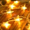 Starry Sky String Lights: Star, Night Market, & Camping Décor - Colorful Flashing Decorative Atmosphere Lights