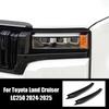 For Toyota Land Cruiser LC250 Front Bumper With 24-25 Style New Prado Headlight Eyebrow Decorative Accessories