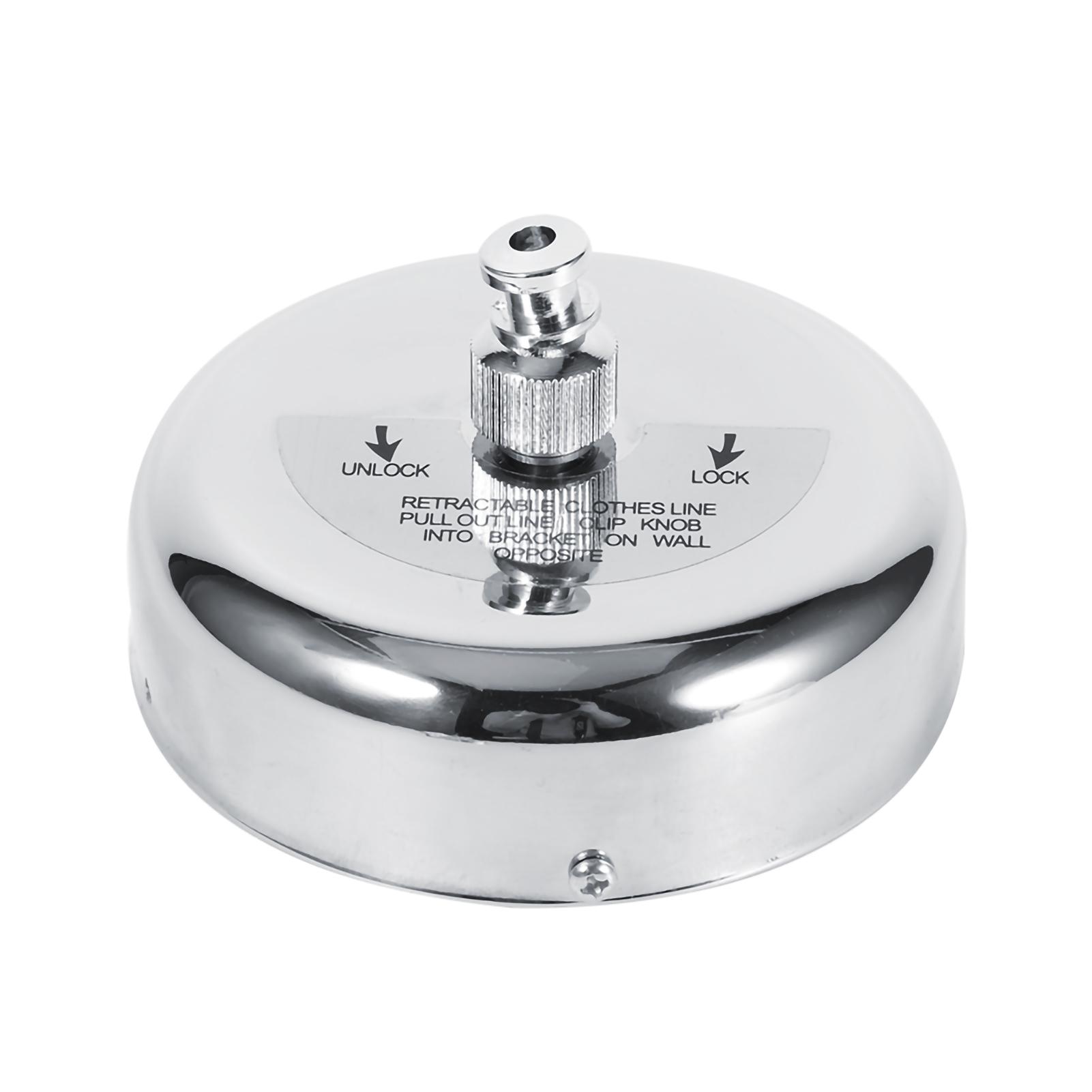 

Stainless Steel Retractable Clothes Line Dryer Indoor Outdoor Laundry Single Clothesline Home