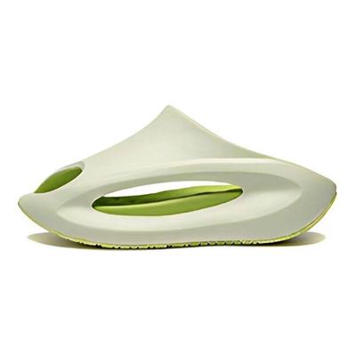 Li Ning Cloud Travel Slay Lightweight Non-Slip Silent Anti-Wear Slide Sandals Unisex Sandals Apple-Green AZST001-8