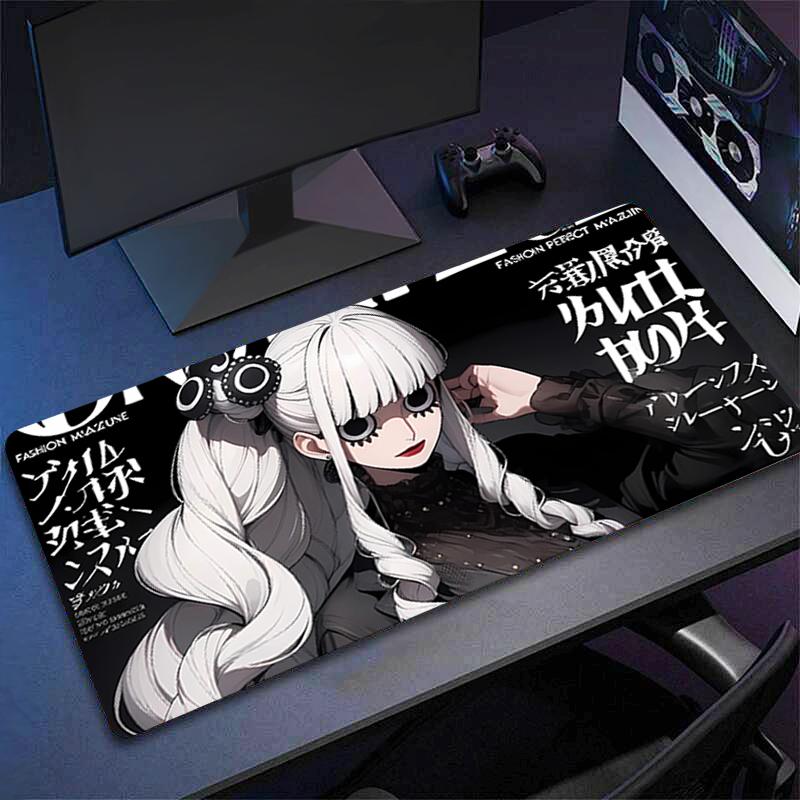 Mouse Pad Computer One Piece Speed Type Carpet Anime Mat For e-sports Players Laptop Keyboard Mousepad Office Desk Mat