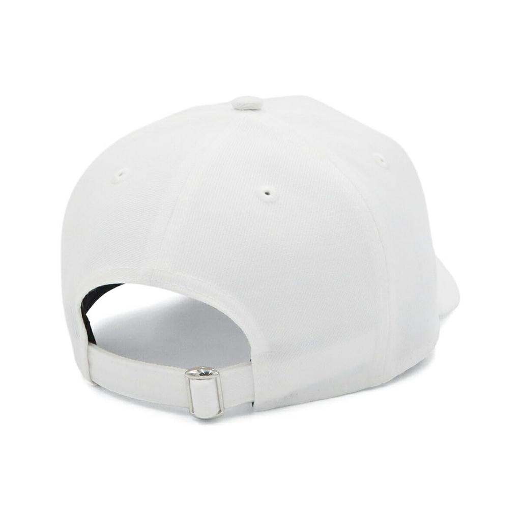 New Era 9FORTY MLB ONSPOTZ Exclusive NY White Cap with Free 9Forty CS Metal New York Yankees A-Frame Badge,