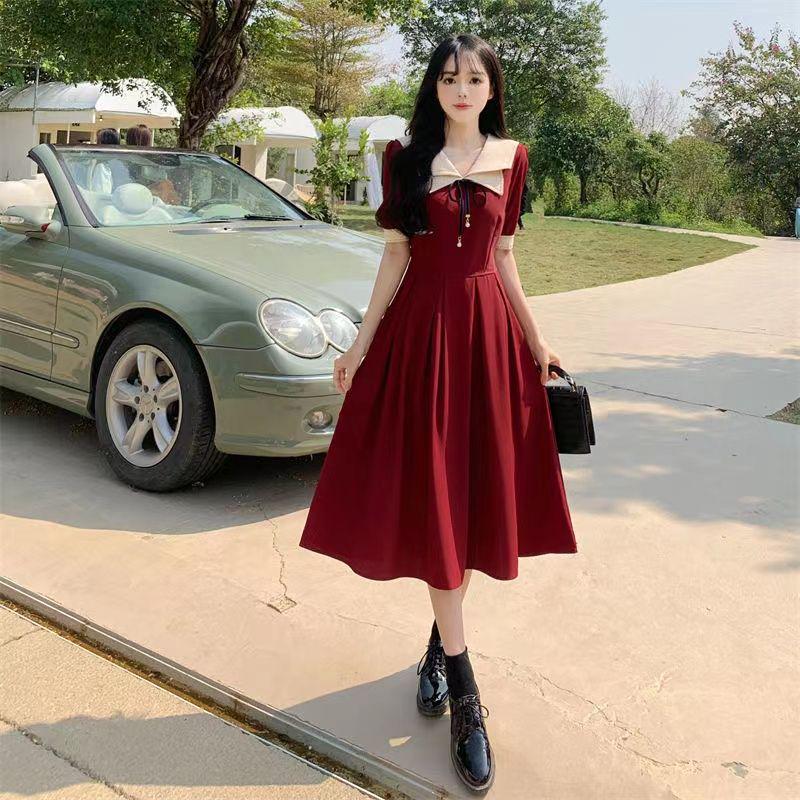 2026 Summer Hepburn Style Plus Size A-line Dress: Versatile, Fashionable, Age-Defying Women's Skirt