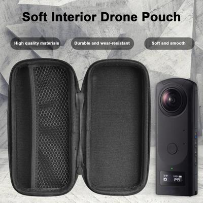 Action Camera Case for RICOH THETA Z1 360 Degrees Camera Portable EVA Hard Shell Camera Storage Case Protective Bag