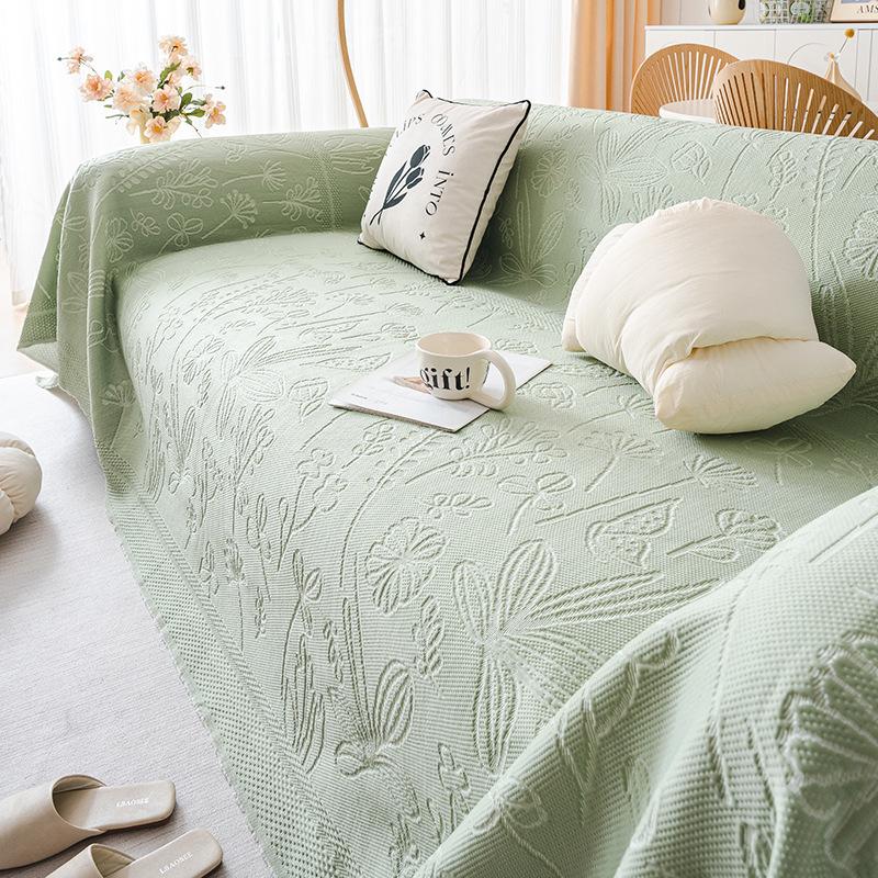 Sofa Towel All-Inclusive Sofa Cover Summer Cool Breathable One-Piece Sofa Large Cover Cloth Cushion