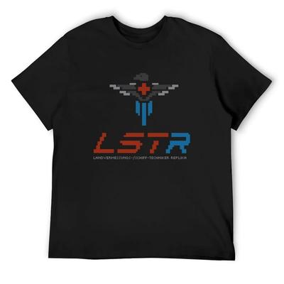 LSTR (Elster) T-Shirt Aesthetic Clothes for a Boy Plain Shirts Men Graphic