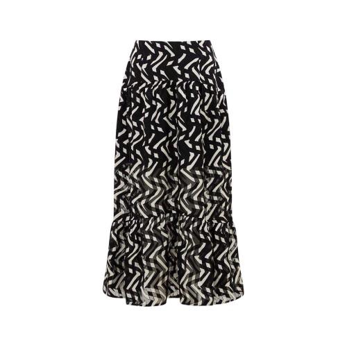 French Connection Womens/Ladies Diandra Geometric Pattern Maxi Skirt