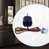 EAU64843803 Condenser Fan Motor Assembly for Refrigerator Evaporator Fan Motor Replace Z40E12MS1A0-57K06 DC 12V 1A-T33C
