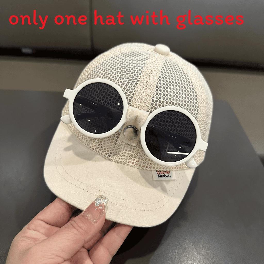 

Baby Summer Sun Hat With Animal Pattern And Wide Brim For Toddler Sun Protection Beige