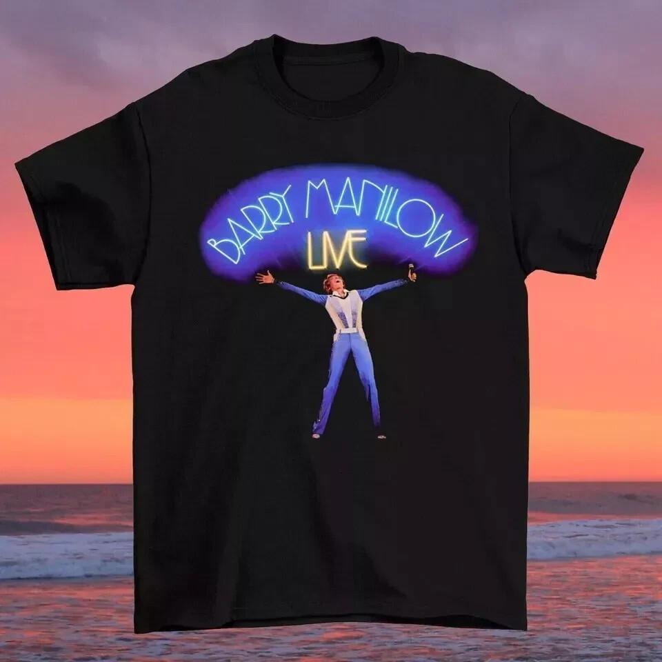 

Barry Manilow Live In Concert Tour T Shirt Unisex T-Shirt XXXXL