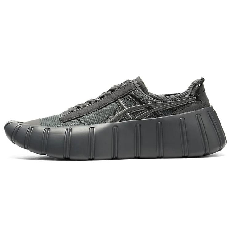 Onitsuka Tiger Gigatia Shoes Carrier Grey Black Men s 1183B560-020 EU 38