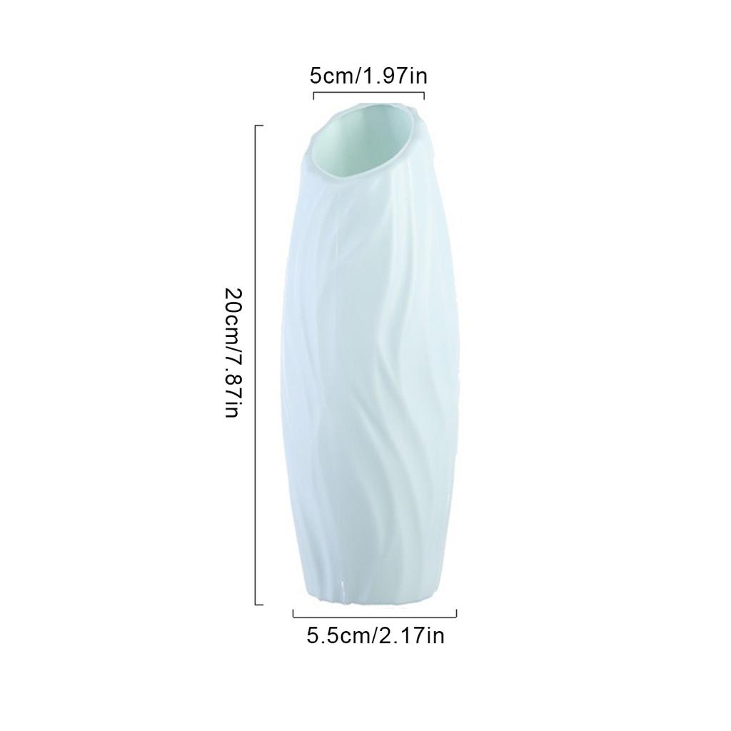 Plastic Vase Simple Small Flower Pot Storage Vase Flowers Living Room Modern Home Decoration Ornaments