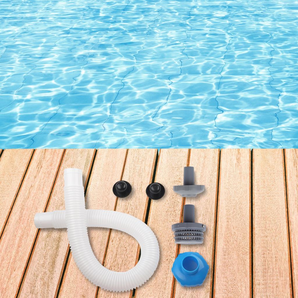 1 Set 25022E Pool Inlets Nozzle Strainer Hole Skimmer Hose Adapter B Kit 25016 Pool Water Spray Connector Kit