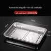 Stainless Steel Deep Baking Tray & Cooling Rack Set