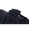 Black Leather Duffle Bag: Large Travel Carry-on