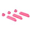 6pcs 48mm 50mm 52mm Single Winding Pickup Covers Pink/Blue ABS Pickup Covers  Electric Guitar