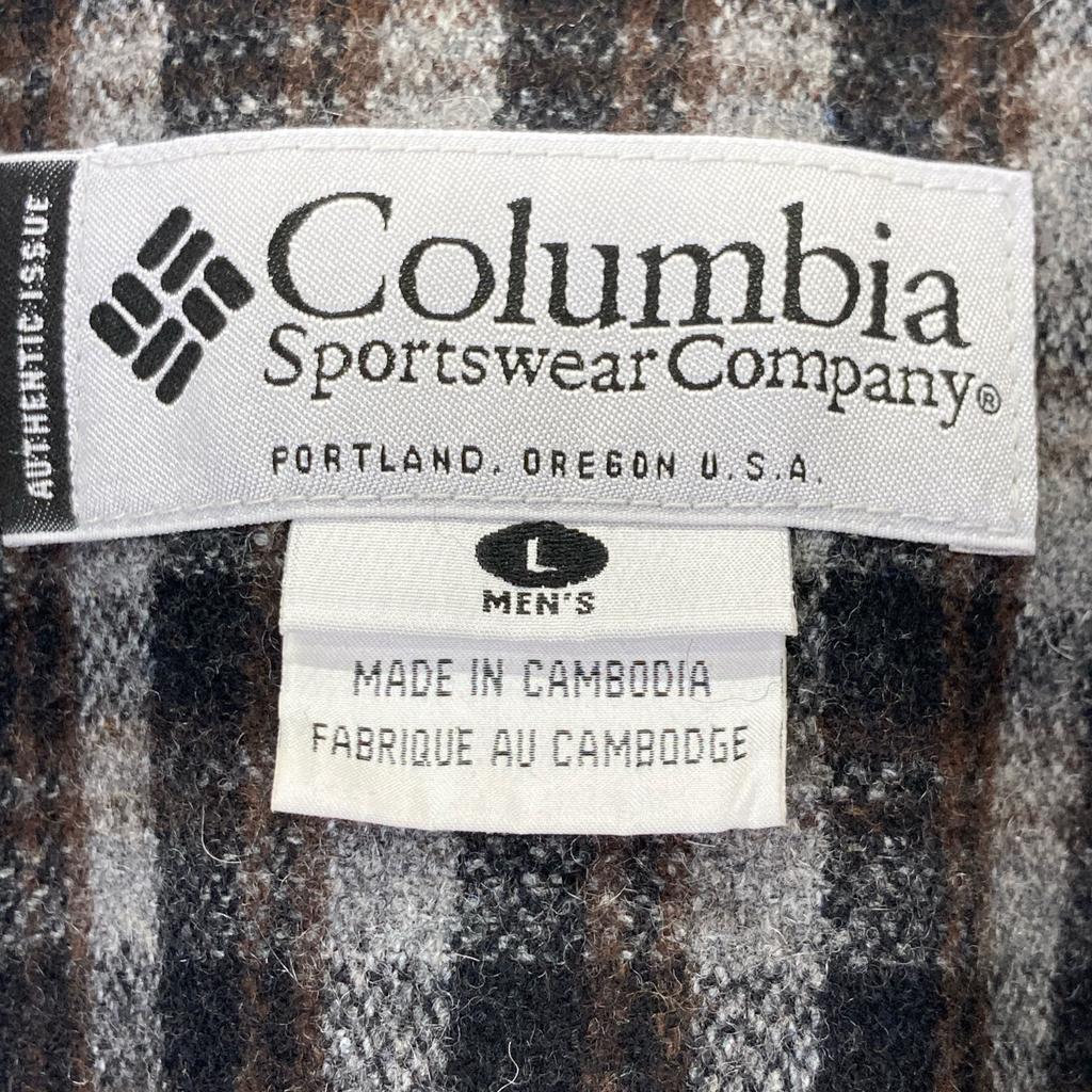 Columbia 90-00S Grey Oversized Duck Jacket Jacket L grayUsed