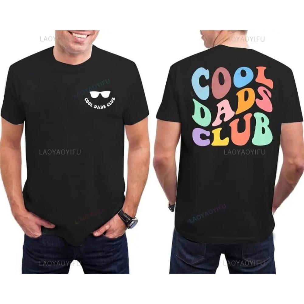 Dad Graphic T Shirts Cool Dads Club Fathers Day High Quality Cotton Tee Shirts Men Casual Short Sleeve Fashion Top Camisetas