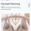 Large Size Breathable Adjustable Ladies Bra Push Up Beautiful Back Thin Section Without Steel Ring Breastfeeding Mom Underwear
