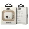Etui do AirPods 3 Karl Lagerfeld Silicone Karl & Choupette Białe