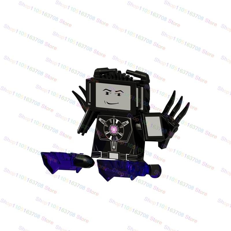 High-Quality Moc High-Quality Skibidi High-Quality Toilet High-Quality Man High-Quality Anime High-Quality Cartoon Construction Pieces Small