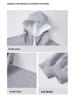 Men's Retro Colorblock Loose Fit Autumn Hoodie Cardigan